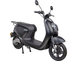 ELEKTRISCHE SCOOTER SPORT Q CRYSTAL E-SCOOTER MAT ZWART 3000W BOSCH MOTOR 60V 20AH 45KM (BROM)