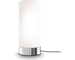 B.K.LICHT - Dimbaar Tafellamp - bedlamp met glas - excl. E14 lichtbron - h: 15.7cm