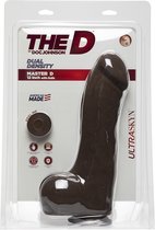 The D - Master D - 12 Inch With Balls Ultraskyn - Chocolate - Realistic Dildos chocolate