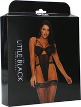 Midnight Affair Teddy - Black - Maat L - Lingerie For Her
