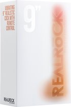 Vibrating Realistic Cock - 9" - With Scrotum - Skin - Realistic Vibrators skin