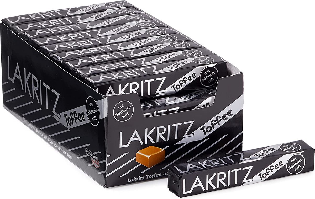 Lakritz Drop Toffee Rol 41 Gram