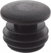 stuurdop 20 mm zwart per stuk