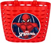 fietsmand Spider-Man junior 20 cm rood