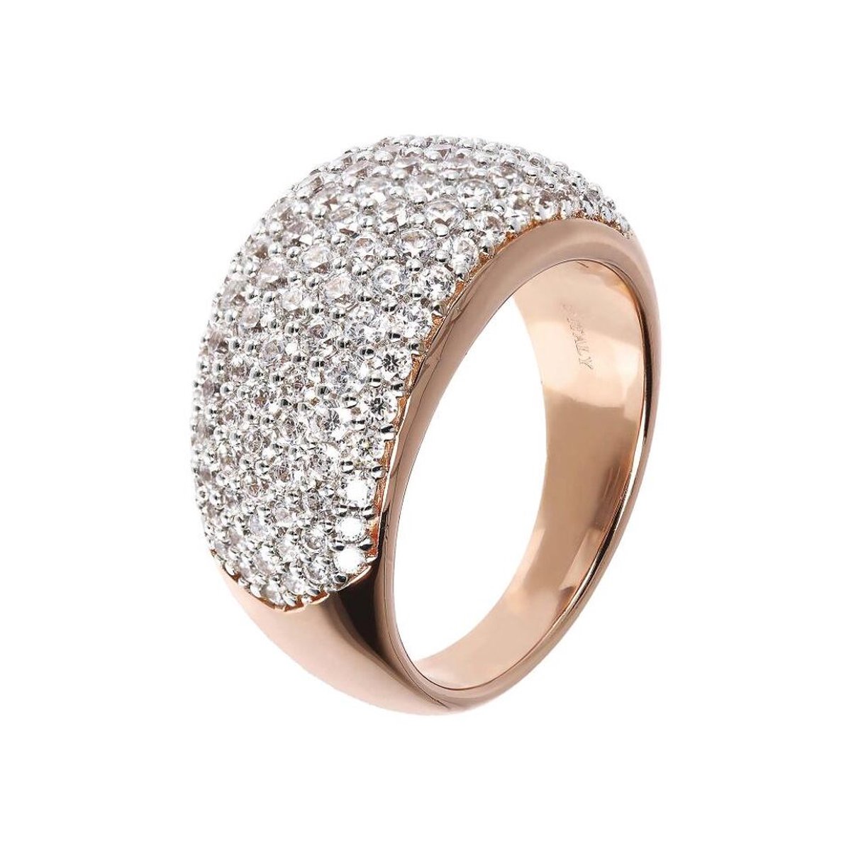Bronzallure Altissima ring Brons 54
