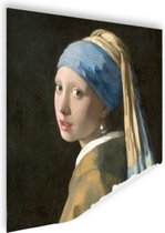 Poster - Johannes Vermeer - Het meisje met de parel  3 maten,  reproductie van het beroemde schilderij, 1 op 1 kopie