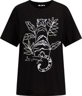 WE Fashion Dames T-shirt met embroidery