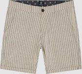 Short Lancaster Shorts Stitched Stripe Khaki