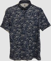 Polo Bd 1/2 Blauw Palm