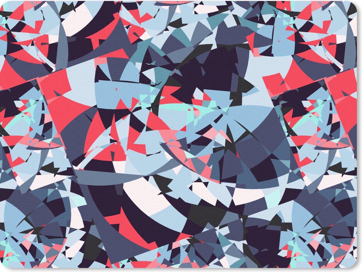 Muismat Groot - Patroon - Abstract - Versiering - 40x30 cm - Mousepad - Muismat