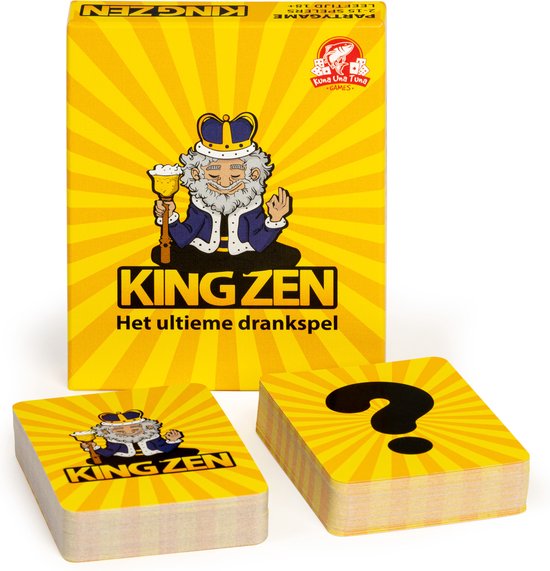 Thumbnail van een extra afbeelding van het spel COMBIKLAPPER - DAT HEP GESTAAN OP FEESBOEK + KING ZEN | Partypack | Drankspel | Cards Against Humanity (NL versie OMG!)
