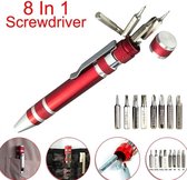 8 in 1 Mini Schroevendraaier Pen – Multifunctioneel Handgereedschap