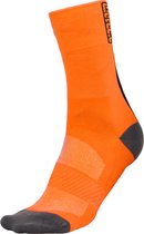 BIORACER Unisex Fietskousen - Set van 3 - Hoogwaardige Fietskleding - Wielrennen - Oranje - Maat XL (Maat 45-47)