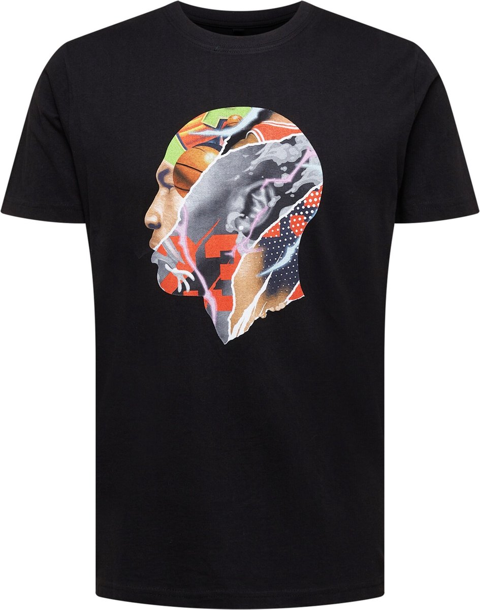 Mister Tee shirt legend head Kleuren-M Gemengde Kleur