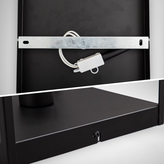 BK Light - Plafonnier - 1 E27 - noir