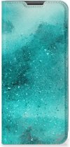 Foto hoesje Nokia G50 Smart Cover Painting Blue