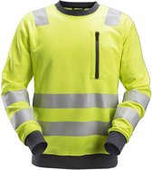 Snickers 8037 AllroundWork, High-Vis Sweatshirt Klasse 2/3 - High-Vis Oranje - M