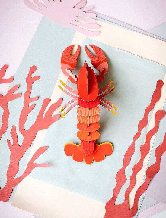 Studio ROOF | 3D Wanddecoratie | Kreeft
