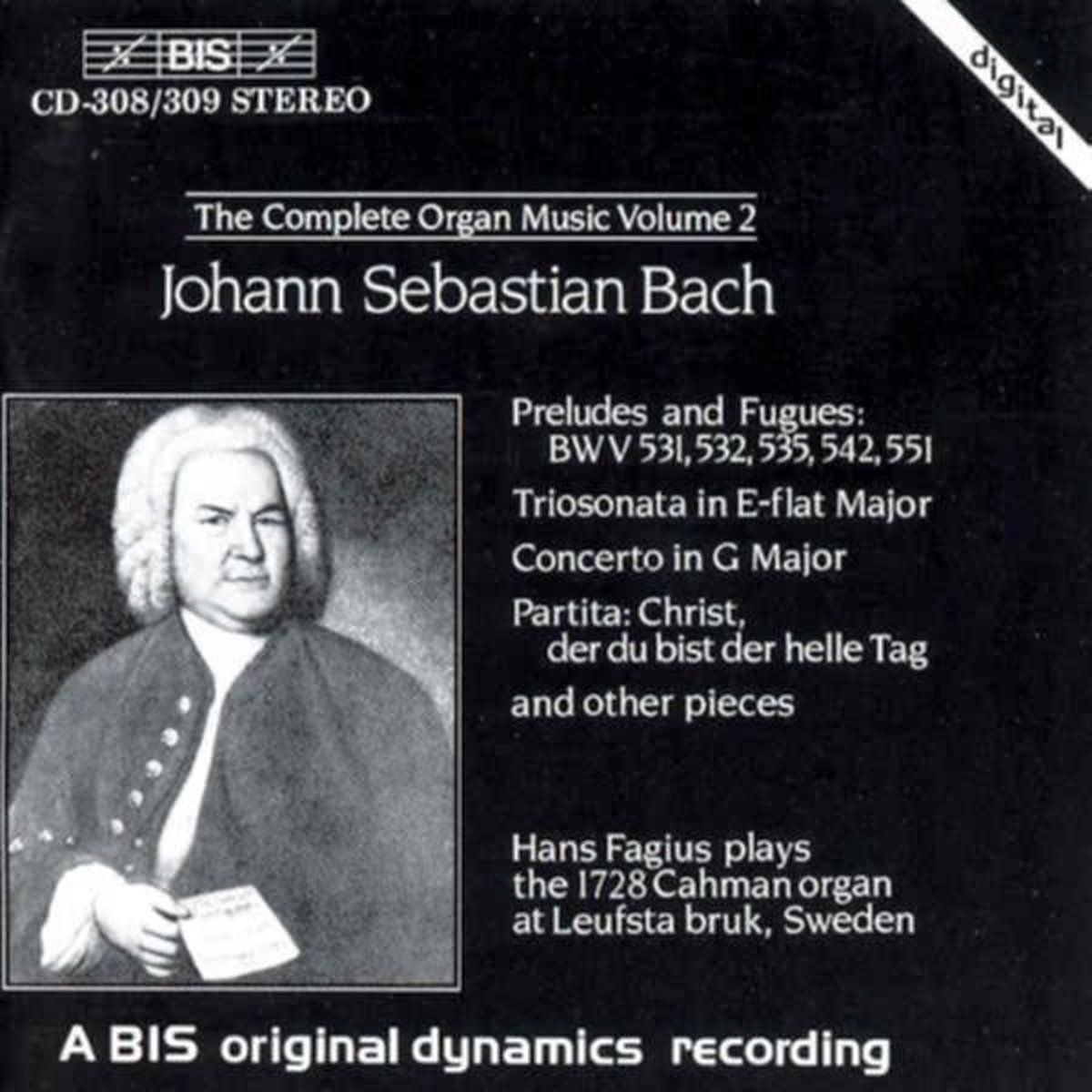 Hans Fagius - The Complete Organ Music Vol 2 (2 CD)
