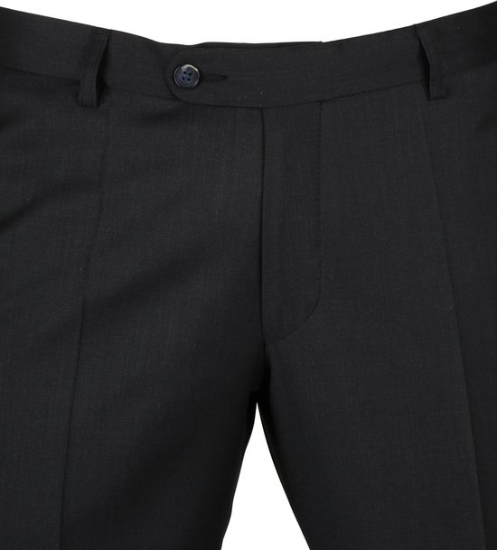gewelddadig Meer kapok Suitable - Pantalon Piga Wol Antraciet - Modern-fit - Pantalon Heren maat 56  | bol.com