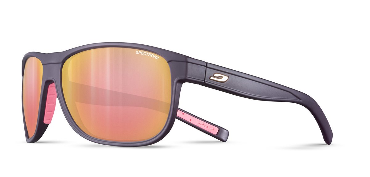 Julbo - UV Zonnebril voor vrouwen - Renegade M - Spectron 3 - Paars & roze - maat M