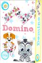 Afbeelding van het spelletje Dieren Domino spel - 24 delig - Familie spellen - Dieren - Kinderspel - Dominospel - Kinder domino - Cadeau kind- Vloerspel - Speelgoed - Puzzel - Voor kinderen en volwassenen - Voor jongens en meisjes - Klassiek spel - Kaartspel- Denkspel