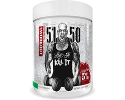 5% Nutrition Rich Piana Pre-Workout - 5150 Pre Workout - Legendary Series - Green Apple - 375 gram (30 doseringen)