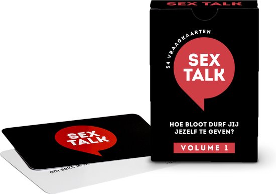 Tease & Please Sex Talk Speelkaarten Volume 1 - Multicolor - Erotisch Bordspel