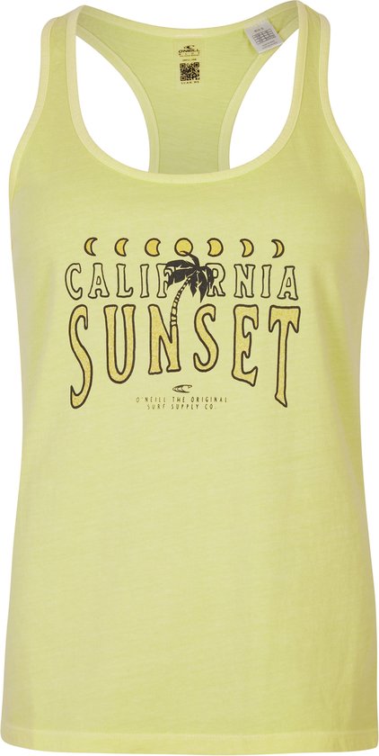O'Neill T-Shirt Women SUNRISE TANKTOP Sunshine L - Sunshine 100% Katoen Scoop Neck