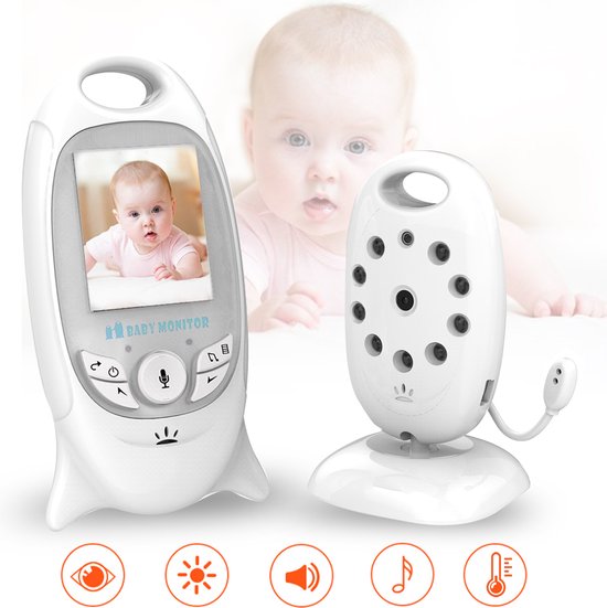 Annew Babyfoon Baby Monitor avec caméra - Wit JK3 | bol.com