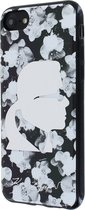 iPhone SE (2020)/8/7 Backcase hoesje - Karl Lagerfeld - Poezen Zwart - TPU (Zacht)