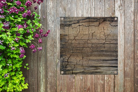 Tuindoek Hout - Verf - Industrieel - 100x100 cm Tuindoek Hout - Verf - Industrieel - 100x100 cm