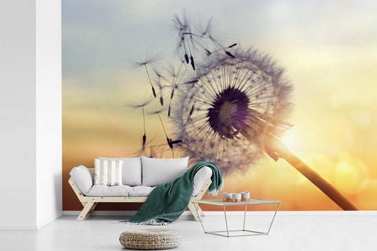 Papier fotobehang pissenlits