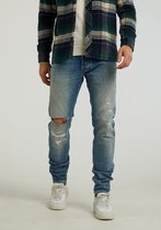 Chasin' Jeans Slim-fit jeans Ego Earth Blauw Maat W34L34