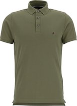 Tommy Hilfiger 1985 Slim Fit polo - groen - Army Green -  Maat: M
