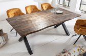 Eettafel Genesis Vintage 200cm Acacia bruin/ 40500