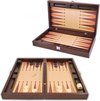 Afbeelding van het spelletje Backgammon koffer - Tavla - Luxe backgammon set - 50 x 30 x 10,5 cm