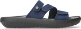 Wolky Slippers Sense blauw nubuck