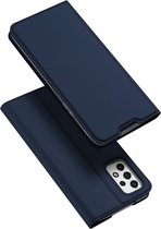 Luxe blauw book case hoesje Telefoonhoesje geschikt voor Samsung Galaxy A53