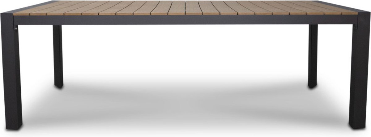 LUX outdoor living Cortona dining tuintafel | aluminium + polywood | 220x100cm | 6 personen