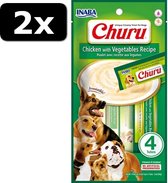 2x INABA CHURU CHICKEN/VEGETA 56GR