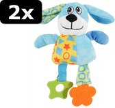 2x HOND PUPPY BLAUW 22,5X7,5X20CM