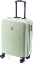 Gladiator Mambo S Handbagage Koffer Expandable - 55 cm - TSA slot - Pastel Groen