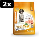 2x FOKKER PREMIUM+FRESH MEAT 13KG