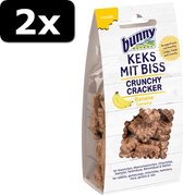 2x CRUNCHY CRACKER BANAAN 50GR