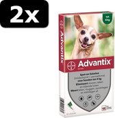 2x - ADVANTIX SPOT ON 40