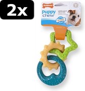 2x NYLABONE PUP RINGEN BACON <11KG