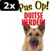 2x ! WAAKBORD NL KUNSTST DUITSE HERDER