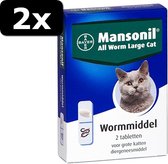 2x - MANSONIL ALL WORM KAT TAB L 2TBL