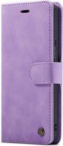 Casemania Hoesje Geschikt voor Samsung Galaxy A53 5G - Bright Lila - 2 in 1 Magnetic Book Case